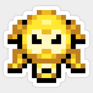 Golden Octorok Sprite Sticker